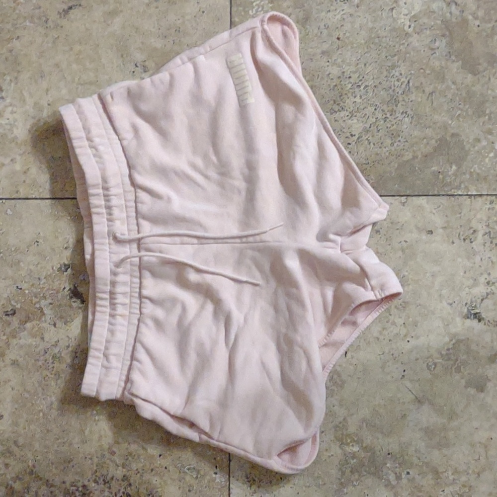 M Pink Puma shorts